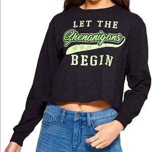 St. Patrick’s Day crop top